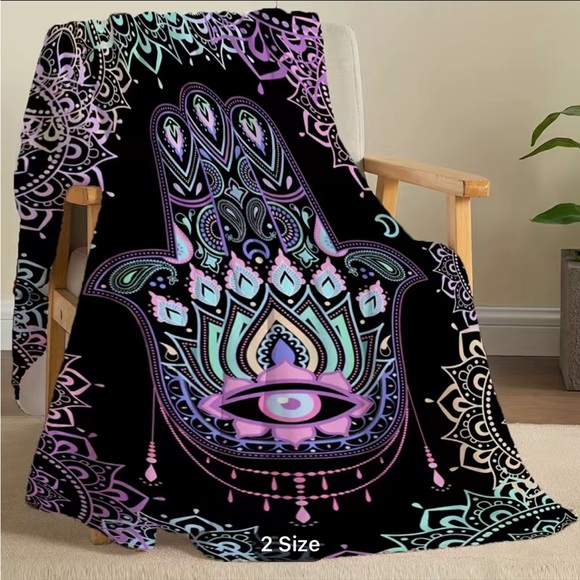 Other - Evil Eye Hand of Fatima blanket